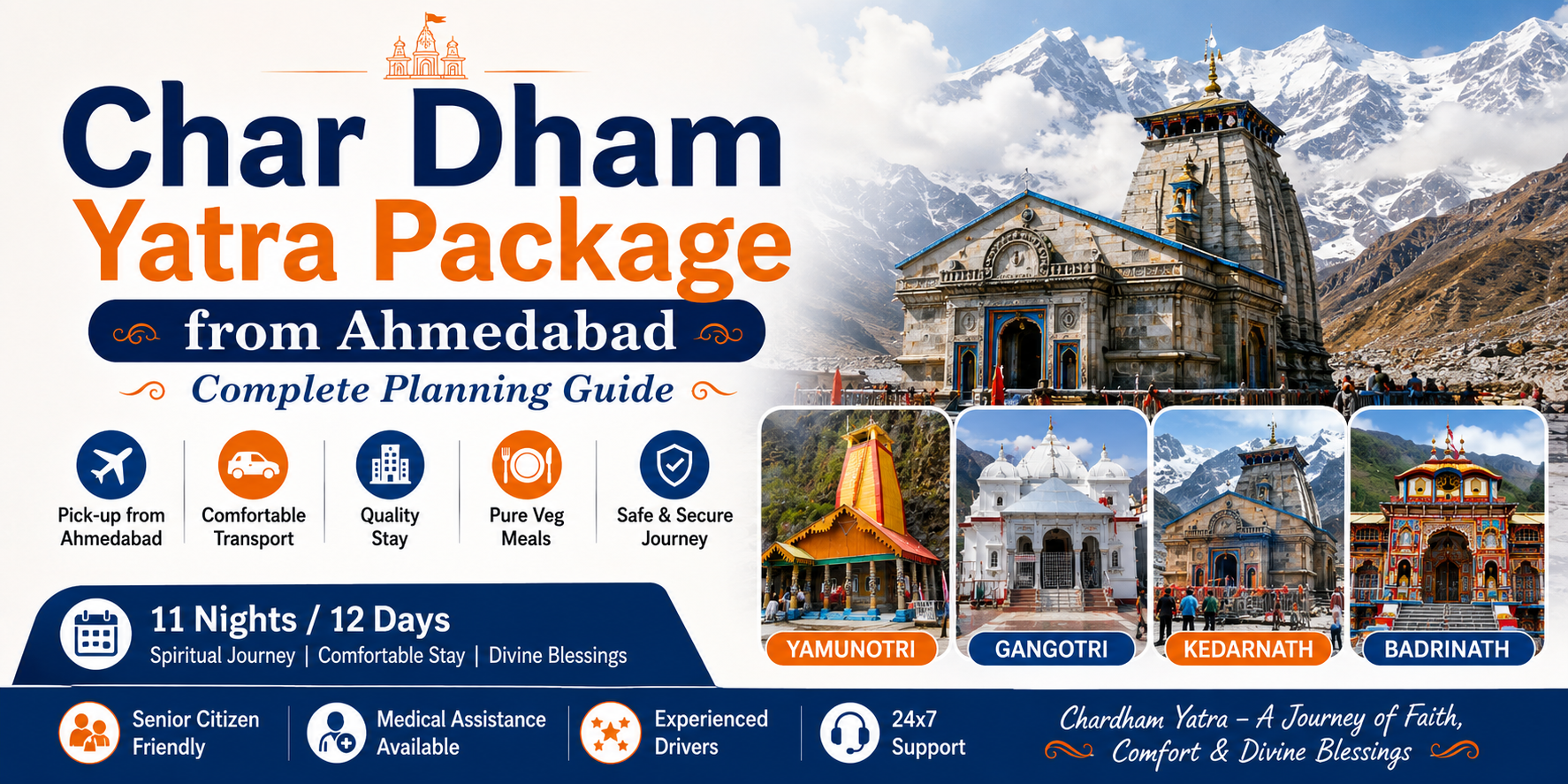 Char Dham Yatra Package From Ahmedabad Complete Planning Guide